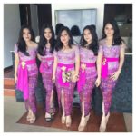 Model Kebaya Bali Modern untuk Pengiring Pengantin